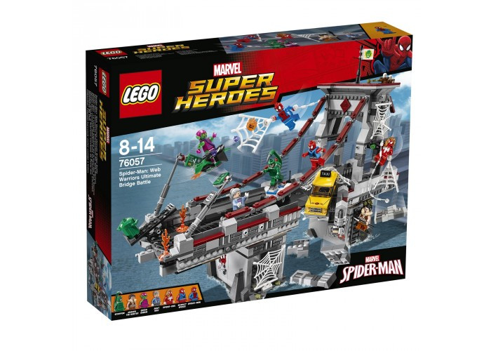 Конструктор Лего 76057 Герои Человек-паук™: Последний бой воинов паутины™ Lego Super Heroes