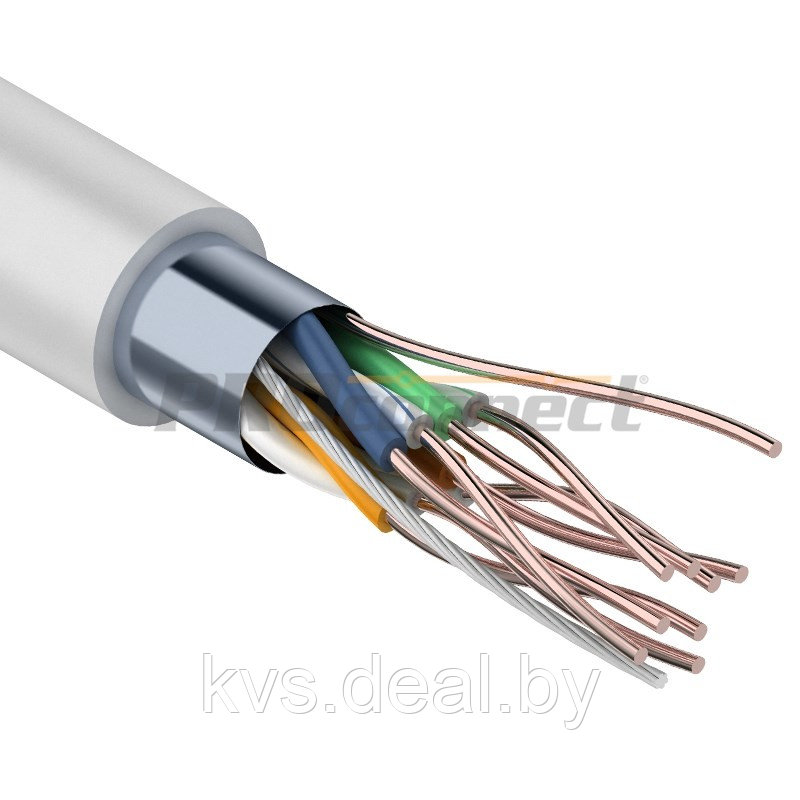 Кабель FTP 4PR 24AWG CAT5e 305м LT PROCONNECT - фото 1 - id-p44376763