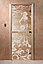 Двери DoorWood с рисунком «Девушка в цветах» (бронза), фото 3