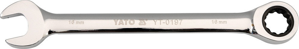 Ключ комбинированный с трещоткой 30мм YATO, фото 2