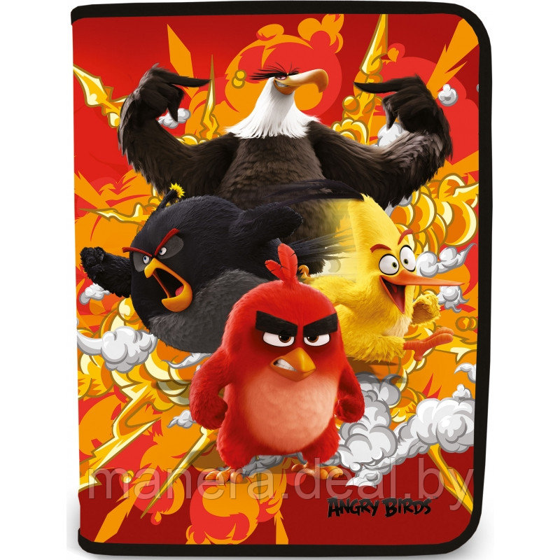 Папка для тетрадей на молнии "Disney" Angry Birds А5 (СМ) - фото 1 - id-p44450869