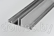 Соединительный профиль для поликарбоната алюминиевый (база)6м