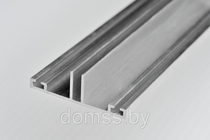 Соединительный профиль для поликарбоната алюминиевый (база)6м - фото 1 - id-p76490840