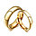 Парные кольца "Обручение Gold Premium" из вольфрама, фото 6