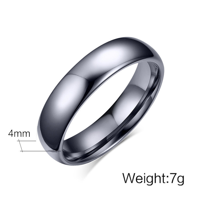 Парные кольца "Обручение Silver" из вольфрама - фото 3 - id-p45573555