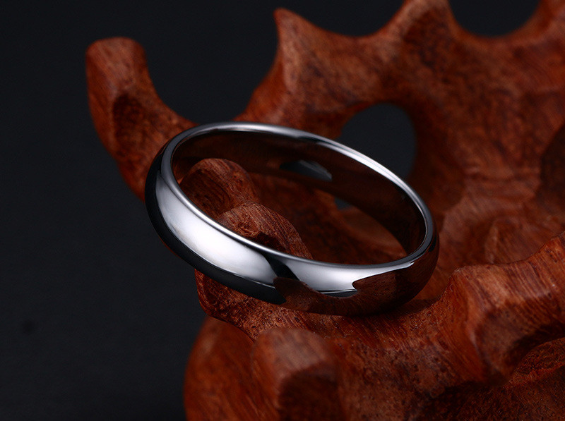 Парные кольца "Обручение Silver" из вольфрама - фото 6 - id-p45573555