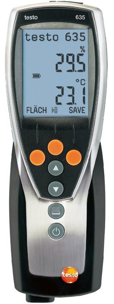 Testo 635-1 Многофункциональный измеритель влажности - фото 6 - id-p44678854