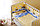 Постельный комплект ( 4 ) предмета"Аманда" Перина. Простынь+наволочка+пододеяльник+бортик в кроватку., фото 3