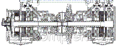 РК 77 Ремкомплект тормозов и блокировки заднего дифференциала "мокрого" типа тракторов МТЗ