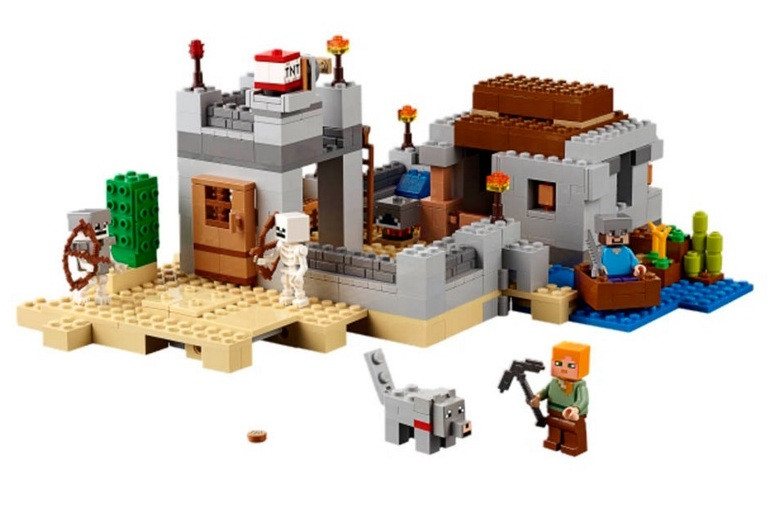 Конструктор Майнкрафт Minecraft Пустынная станция 10392, 519 дет., 5 минифигурок, аналог Лего 21121 - фото 2 - id-p44822733