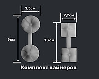 Комплект Вайнеров Цветков Гортензии и Сакуры