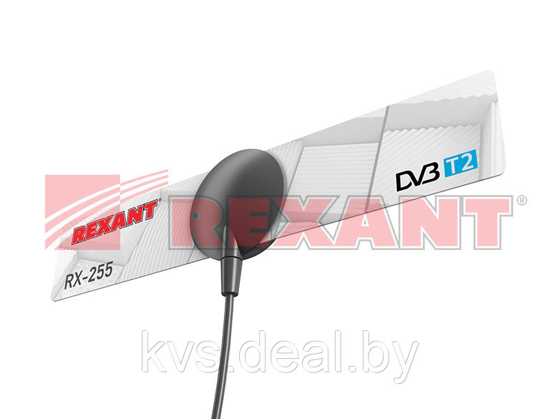 RX-255 Антенна комнатная для цифрового телевидения DVB-T2 REXANT