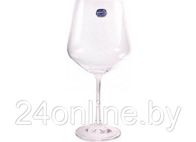 Набор бокалов для вина Bohemia SANDRA 6 шт. 570 мл