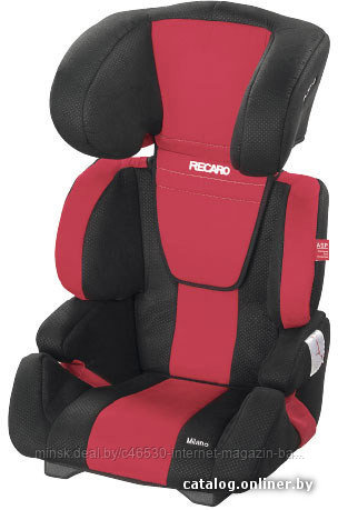 Автокресло детское RECARO Milano 2/3 Германия 2-3 (15-36кг) 3.5лет - 9-11лет - фото 5 - id-p45000591