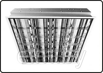 Светильник растровый ЛВО 4х18 - фото 1 - id-p1694296