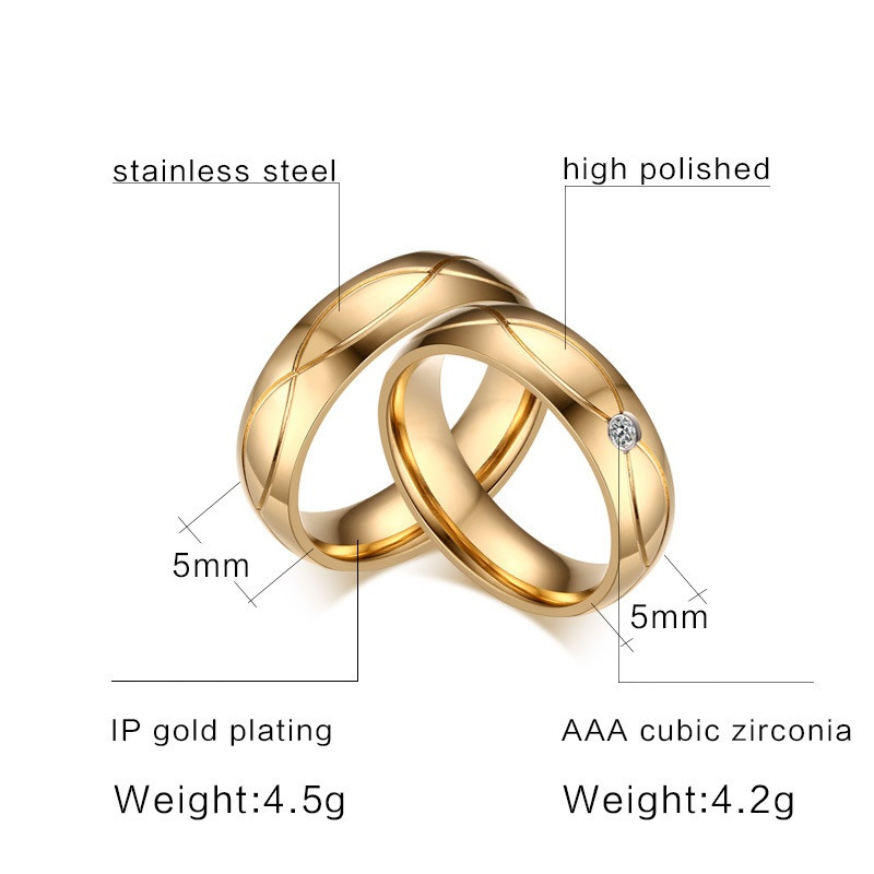 Парные кольца для влюбленных со знаком бесконечности "Неразлучная пара 147" - фото 10 - id-p45016351
