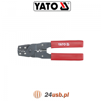 Инструмент для обжима и зачистки проводов YATO 180 мм