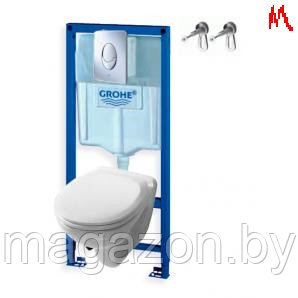 Инсталляция Grohe Rapid SL38721001 с унитазом Jika Dino 8213700000003 - фото 1 - id-p45084963