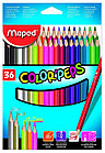 Цветные карандаши 'Color Peps' MAPED 36 цветов