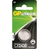 GP Lithium CR2430 5BP Батарейка литиевая