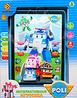 Детский планшет Робокар Поли 3D черный