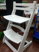 Стульчик для кормления Вырастайка-2 окрашенный. Детский стул с регулировкой высоты., фото 1