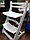Растущий стул  Вырастайка-2 окрашенный. Детский стул трансформер с регулировкой высоты., фото 2