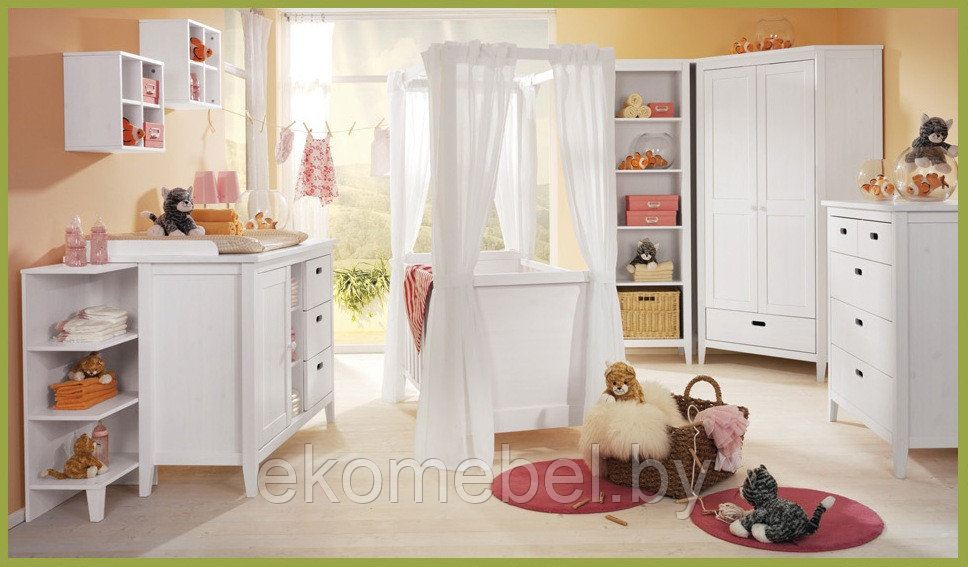 Шкаф для одежды "Сиело" (белый воск) - фото 4 - id-p70836560