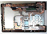 Верхняя часть корпуса (Palmrest) Lenovo IdeaPad Z560 (C) без клавиатуры, серебристый, фото 2