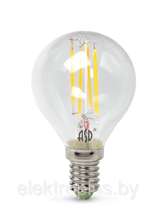 Лампы светодиодные Filament Е14, прозрачные "Premium"