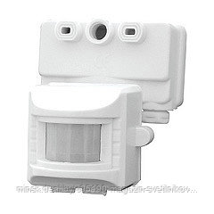 Датчик движения и освещенности : I/S 1200W 230V/50Hz 12M/120° 5-600Sec//Light:<10-2000Lux White CE