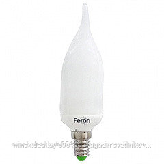 Энергосберегающая лампа : эн.сбер. ELC76/Т2 свеча на ветру 11W/2700 К/Е27