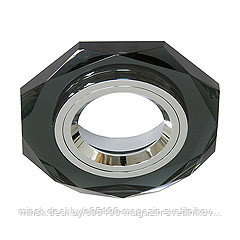 Светильник потолочный : MR16 G5.3 7-мультиколор, серебро (перламутр), DL8020-2