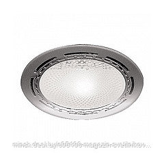 Светильник потолочный с алюминиевым отражателем : ESB 2*20 E27 хром, без ламп, DL39