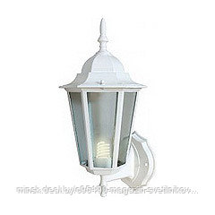 Светильник садово-парковый : P/L S6-W Up Max.60w 230V/50Hz E27 170*200*330mm Alu. White IP44