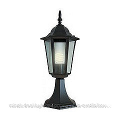 Светильник садово-парковый : P/L S6-W Stand Max.60w 230V/50Hz //E27 150*150*390mm Alu. Golden Black IP44