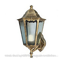 Светильник садово-парковый : P/L L6-W Up Max.100w 230V/50Hz //E27 225*195*330mm Alu. Golden Black IP44