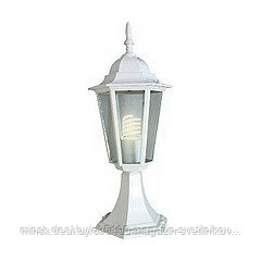 Светильник садово-парковый : P/L S6-W Stand Max.60w 230V/50Hz E27 150*150*390mm Alu. White IP44