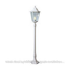 Светильник садово-парковый : P/L L6-W Stand 1200mm Max.100W 230V/50Jz E27 195 *195*1200mm Alu.White IP44