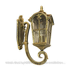 Светильник садово-парковый : P/L Roman Up Max.60w 230V/50Hz E27 Alu 1260g. Golden Black Bubble Glass