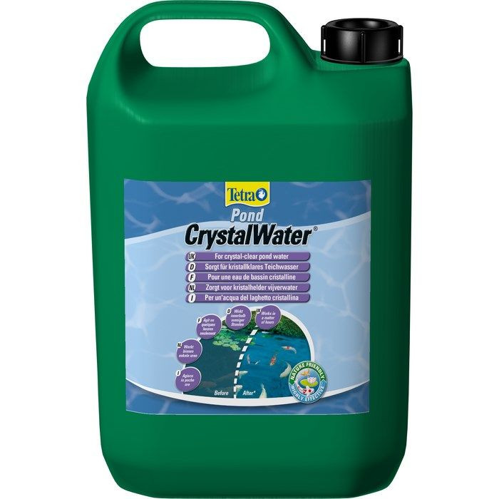 TetraPond Crystal Water 3л - средство для очистки воды от мути - на 60000 литров воды - фото 1 - id-p45398838