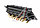 Блок выключателей ЛАЗ,ПАЗ,ЛИАЗ (5-и клавишный) АВТОАРМАТУРА арт. 53.3710-03.17, фото 2