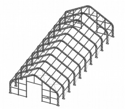 Каркасно-тентовые ангары - фото 10 - id-p45402027