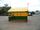 Палатка торговая 4,0х3,0 м. "двухскатная крыша", фото 5