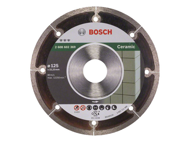 Алмазный круг 125х22,23мм керамика Best (2608602369) (BOSCH)