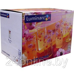 Набор стаканов Luminarc COUNTRY FLOWER высокие 270 мл G1958