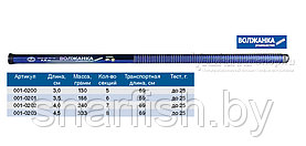 Удилище б/к "Волжанка Мини" 4.0м (7 секций) тест до 25гр (IM6)