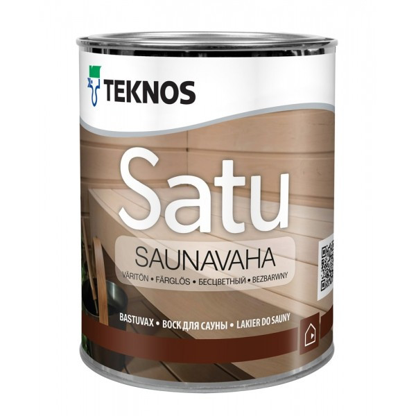Teknos Satu Saunavaha - Воск для сауны и бани, бесцветный, 0.9л Текнос Сату Саунаваха - фото 2 - id-p45549201
