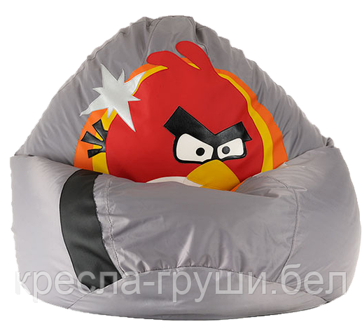Кресло мешок Груша Angry Birds Рэд, фото 2