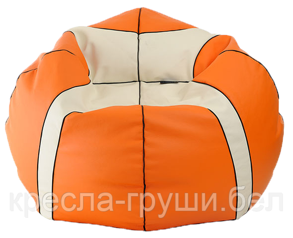 Кресло мешок "Баскетбольный Мяч Медиум" оранжевый, фото 2